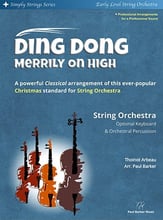 Ding Dong Merrily On High Orchestra sheet music cover